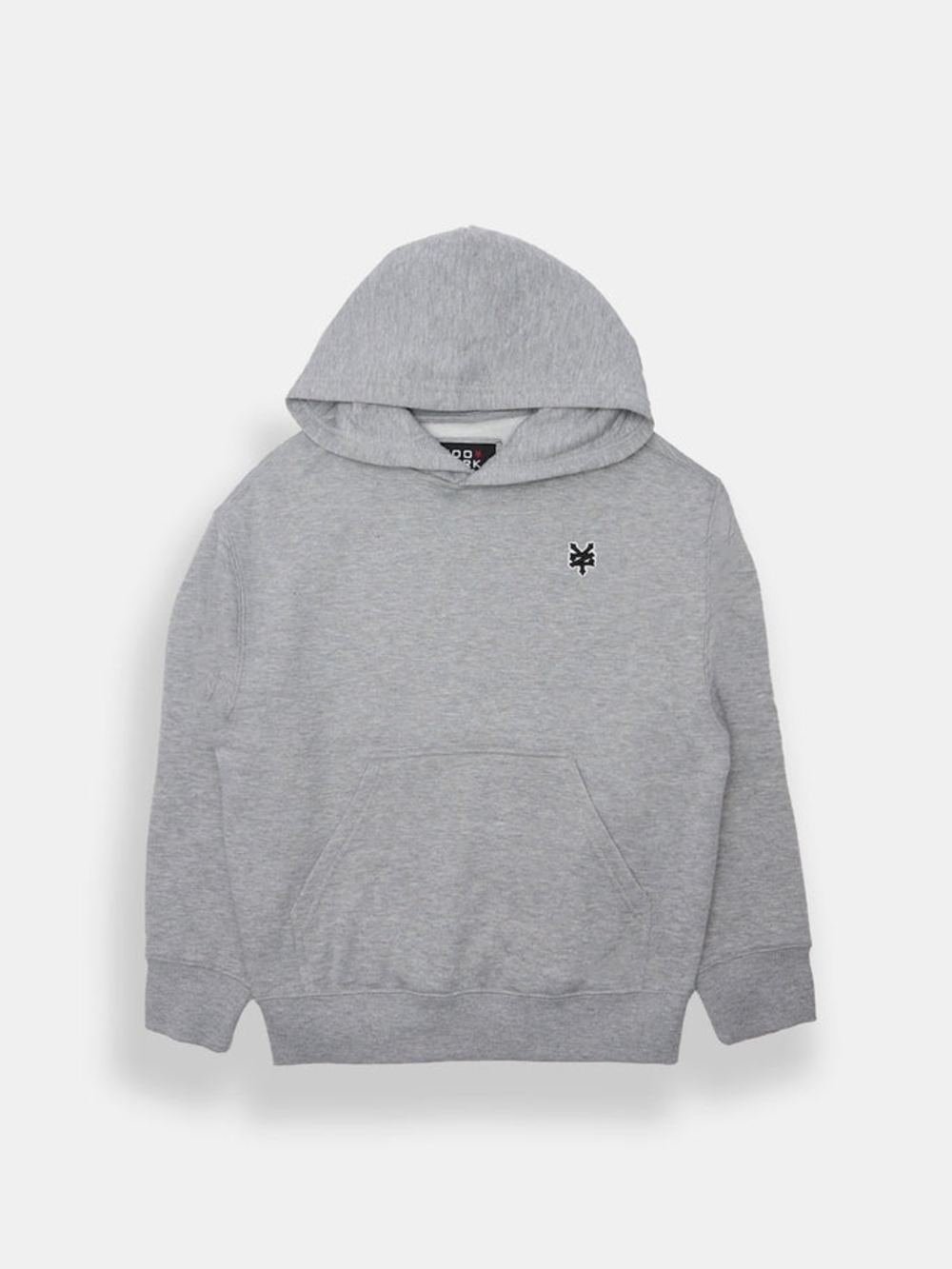 Unizex L Light Grey Zooyork Soft Sweater with Embroidered Chest Logo